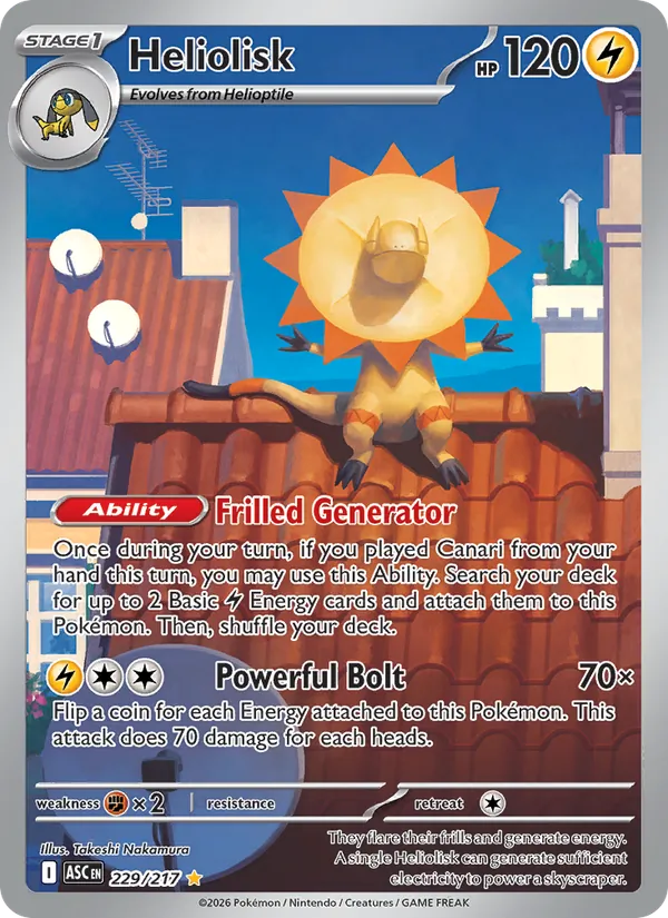 Heliolisk, Ascended Heroes 229/217