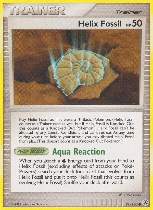 Helix Fossil, Majestic Dawn 091/100