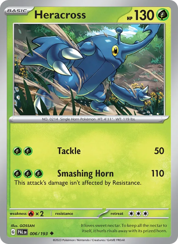 Heracross, Paldea Evolved 006/193