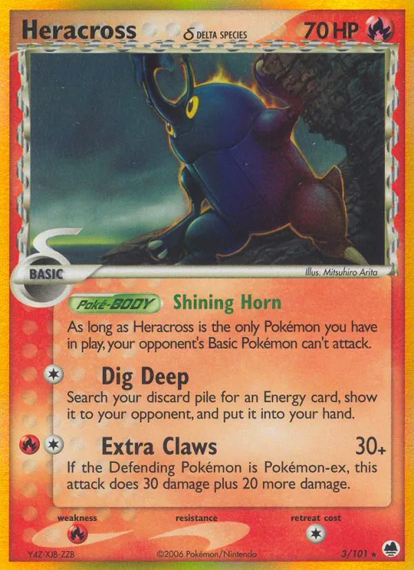Heracross δ, Dragon Frontiers 003/101