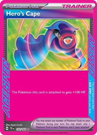 Hero's Cape, Play! Pokémon Prize Pack Series Five 152/162