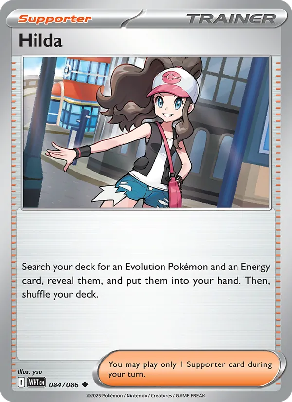 Hilda, White Flare 084/086