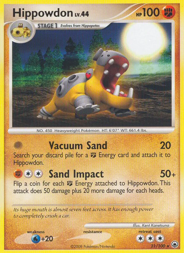 Hippowdon, Majestic Dawn 021/100