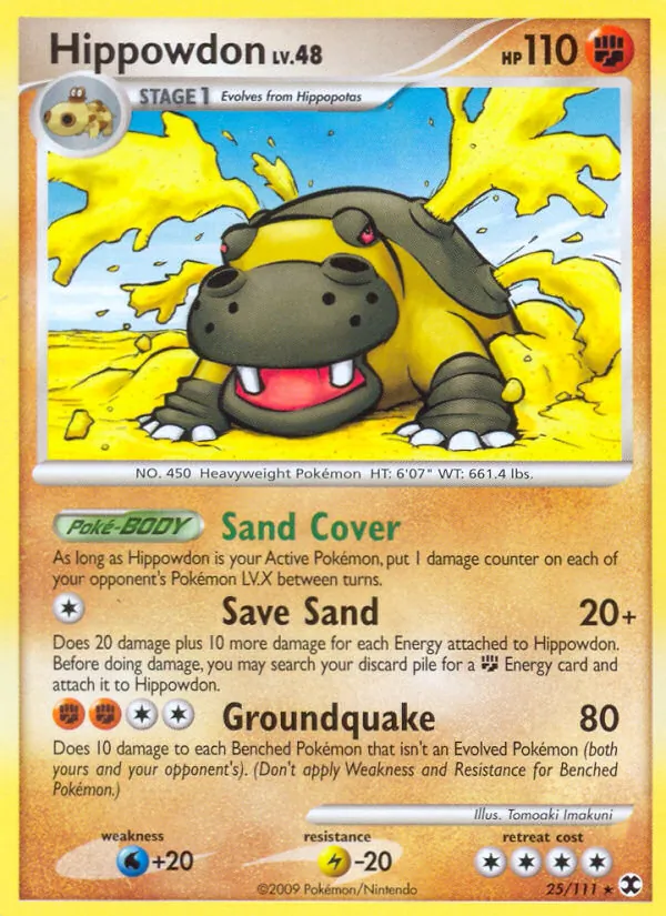 Hippowdon, Rising Rivals 025/111