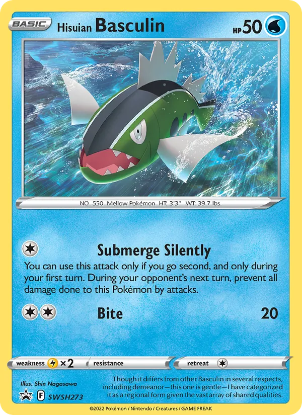Hisuian Basculin, SWSH Black Star Promos SWSH273/307