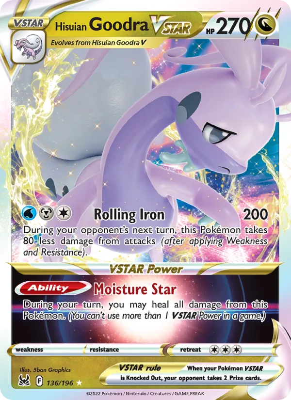 Hisuian Goodra VSTAR, Lost Origin 136/196
