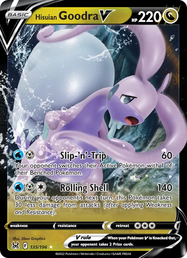 Hisuian Goodra V, Lost Origin 135/196