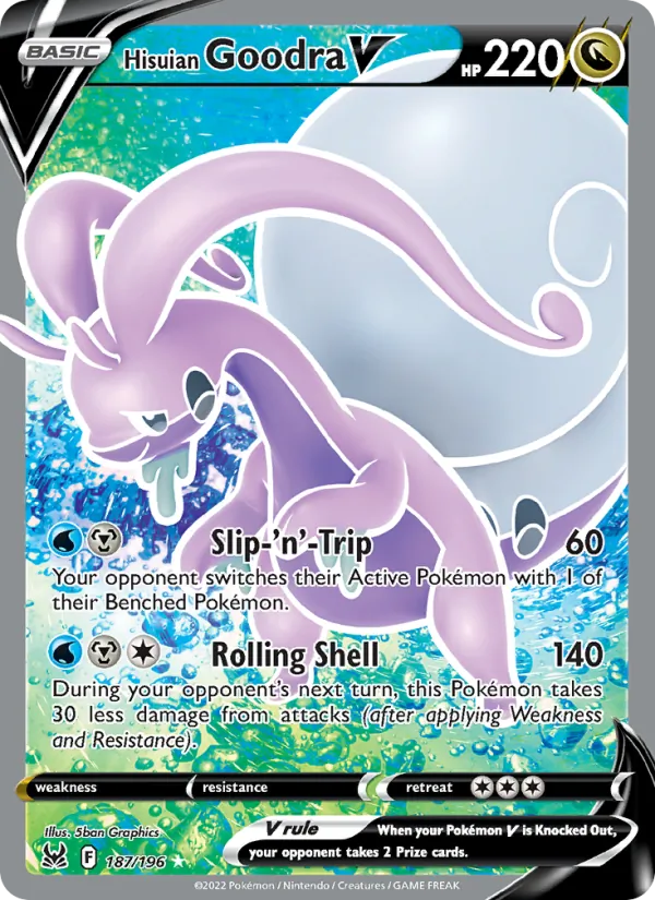 Hisuian Goodra V, Lost Origin 187/196