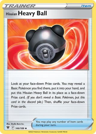 Hisuian Heavy Ball, WC Deck 2022 (Cheryl Again) 146/189