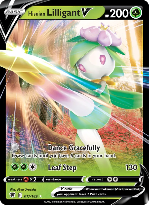 Hisuian Lilligant V, Astral Radiance 017/189