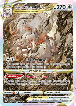Hisuian Zoroark VSTAR, Crown Zenith Galarian Gallery GG56/70