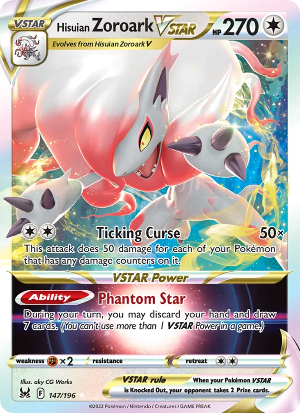 Hisuian Zoroark VSTAR, Lost Origin 147/196