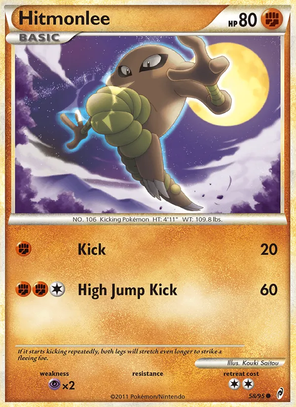 Hitmonlee, Call of Legends 058/095