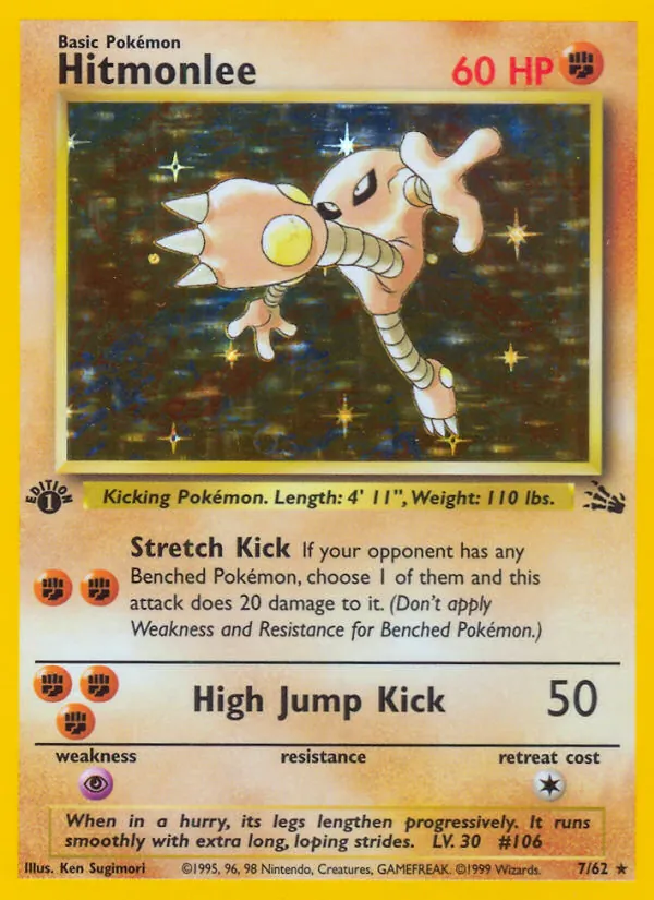 Hitmonlee, Fossil 007/062