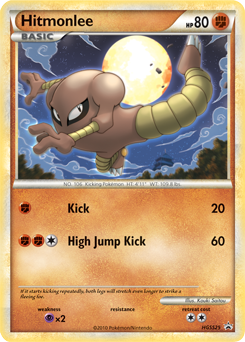 Hitmonlee, HeartGold & SoulSilver Promos HGSS25