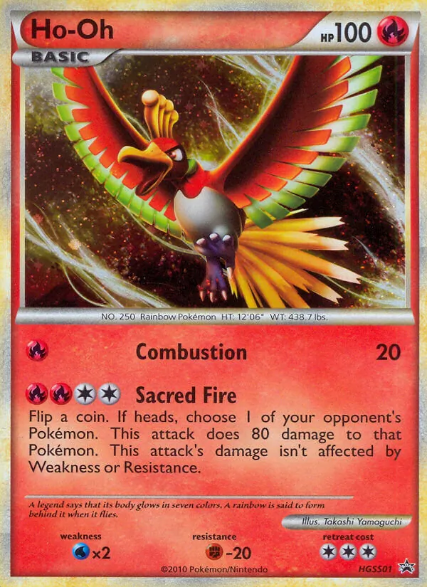 Ho-Oh, HeartGold & SoulSilver Promos HGSS01