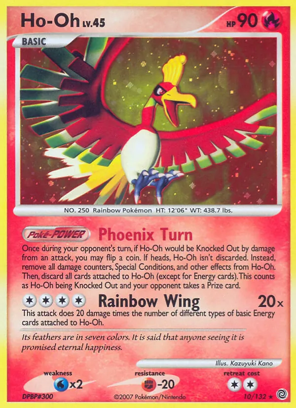 Ho-Oh, Secret Wonders 010/132