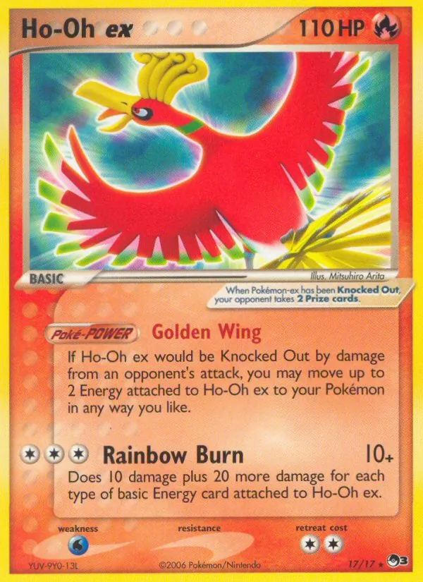 Ho-Oh EX, POP Series 3 017/017