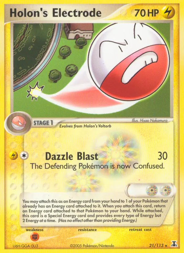 Holon's Electrode, Delta Species 021/113