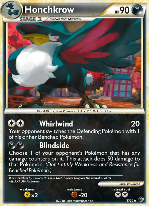 Honchkrow, Undaunted 015/090