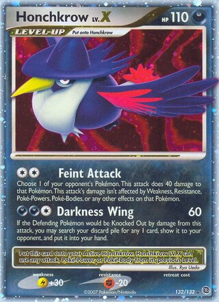 Honchkrow LV.X, Secret Wonders 132/132