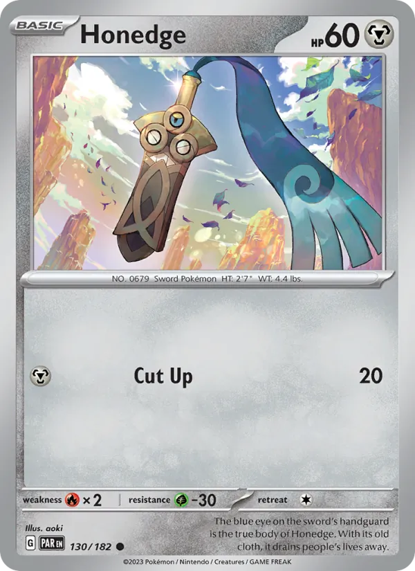Honedge, Paradox Rift 130/182