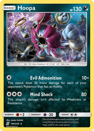 Hoopa, WC Deck 2019 (Pikarom Judge) 140/236