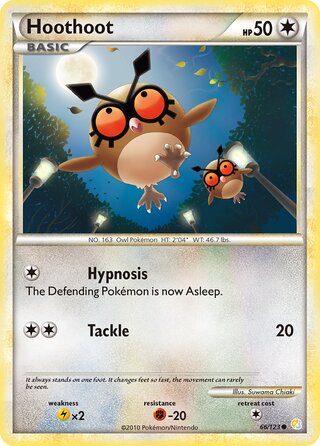 Hoothoot, Überraschungskalender 066/123