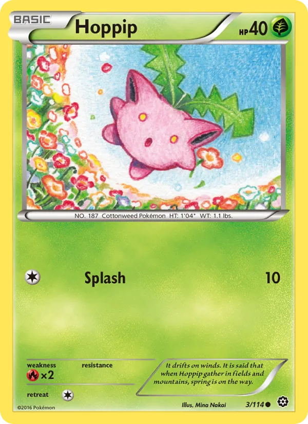 Hoppip, Steam Siege 003/114