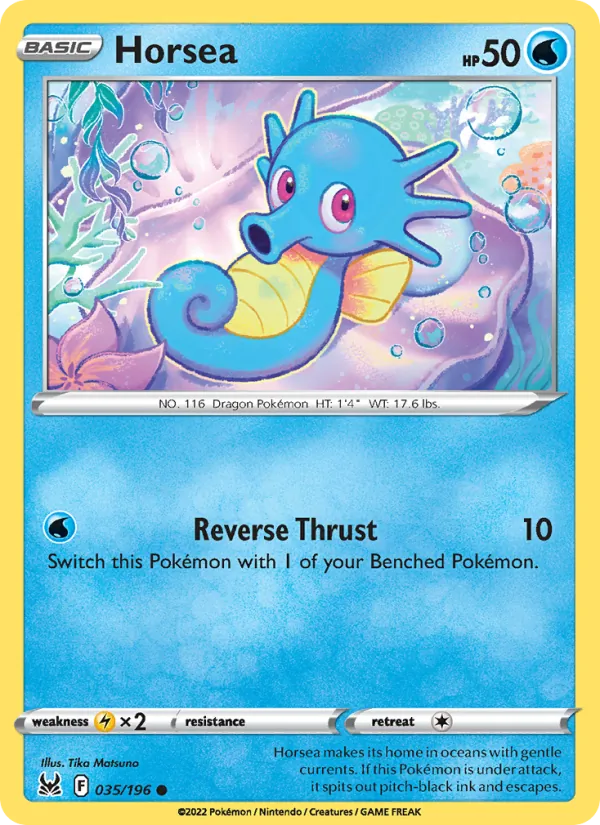 Horsea, Lost Origin 035/196