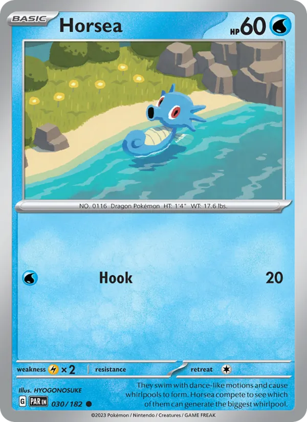 Horsea, Paradox Rift 030/182