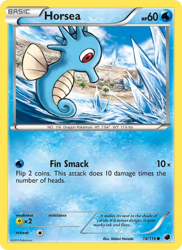 Horsea, Plasma Freeze 018/116