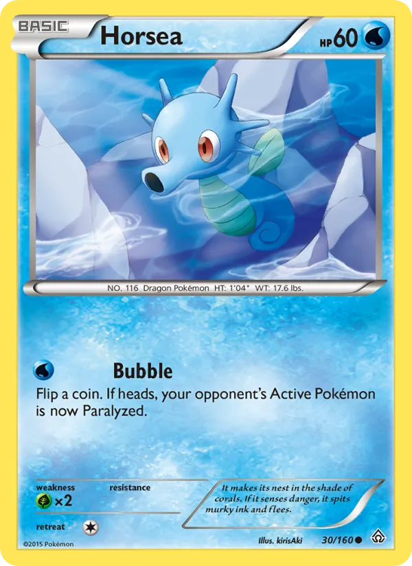 Horsea, Primal Clash 030/160