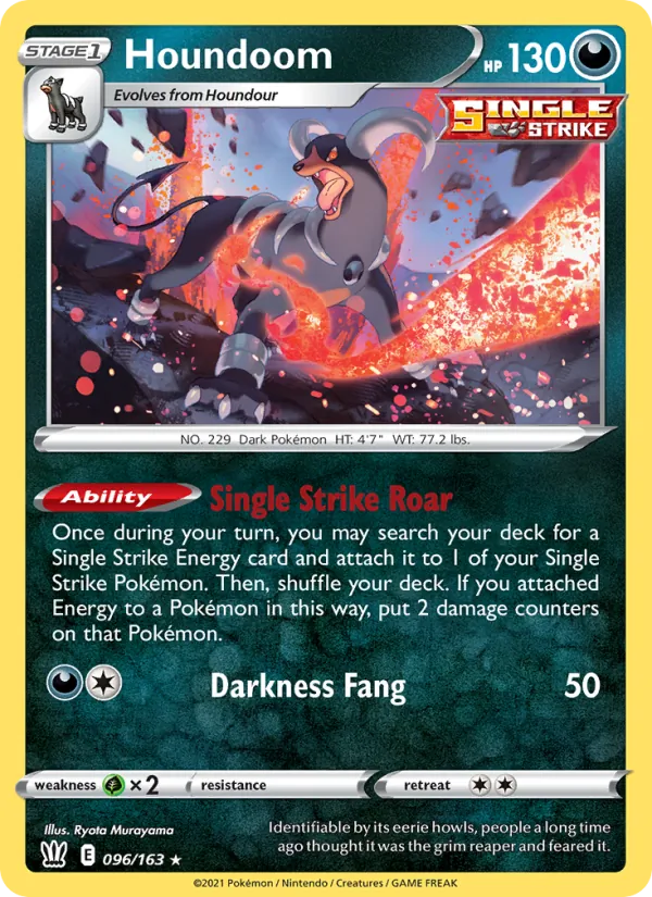 Houndoom, Battle Styles 096/163