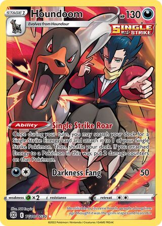 Houndoom, Brilliant Stars Trainer Gallery TG10/30