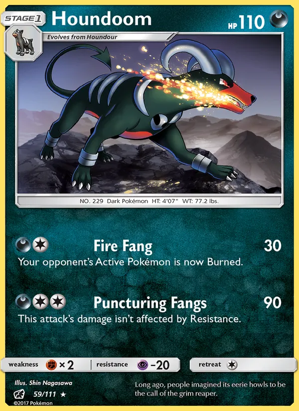 Houndoom, Crimson Invasion 059/111