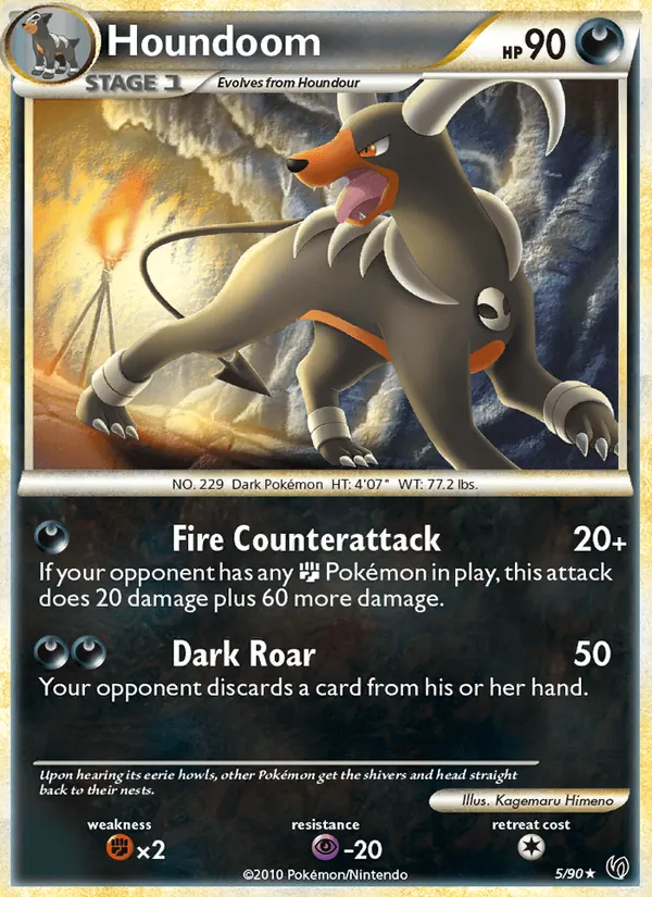 Houndoom, Undaunted 005/090