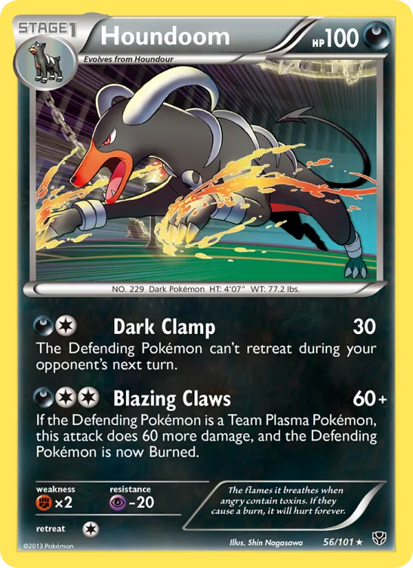 Houndoom, Plasma Blast 056/101