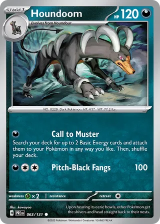 Houndoom, Prismatic Evolutions 063/131