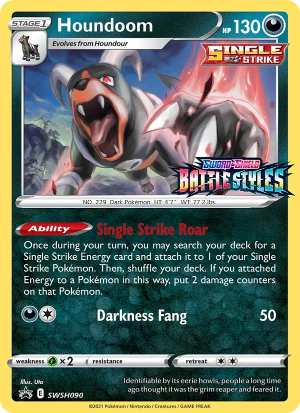 Houndoom, SWSH Black Star Promos SWSH090/307