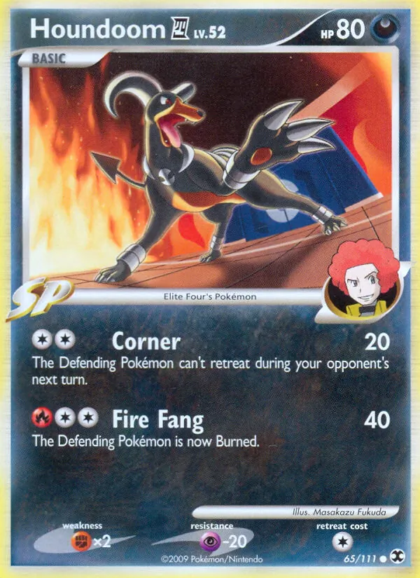 Houndoom E4, Rising Rivals 065/111