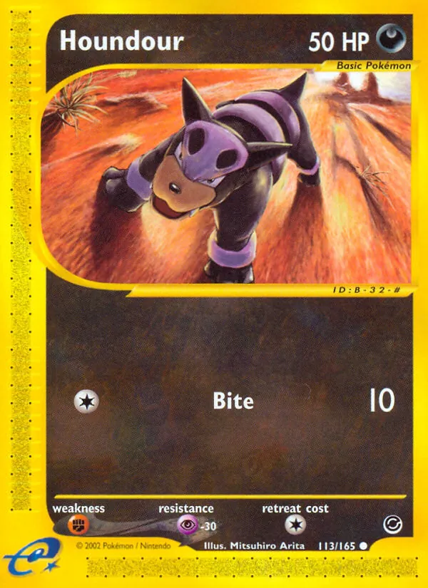 Houndour, Expedition Base Set 113/165