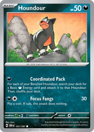 Houndour, Trick or Trade 2024 131/197