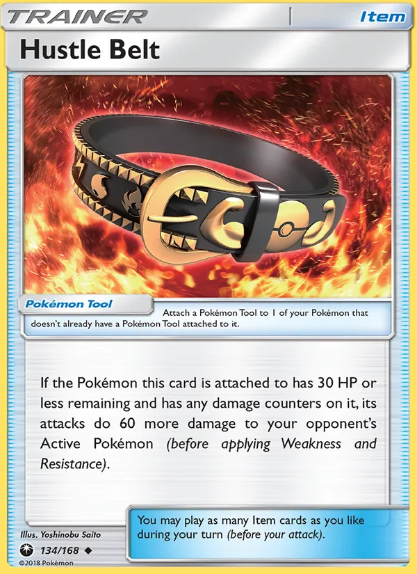 Hustle Belt, Celestial Storm 134/168