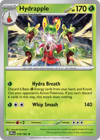 Hydrapple, Destined Rivals 018/182