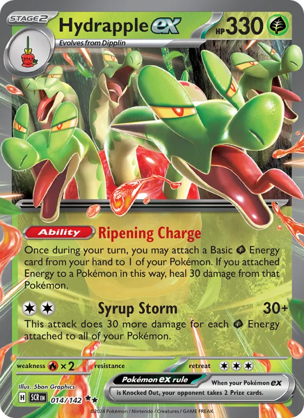 Hydrapple EX, Stellar Crown 014/142