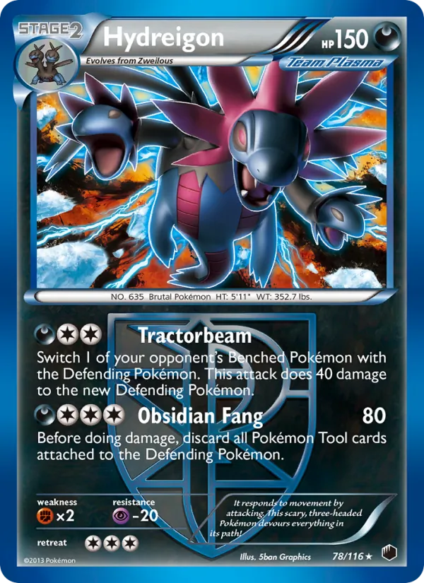 Hydreigon, Plasma Freeze 078/116