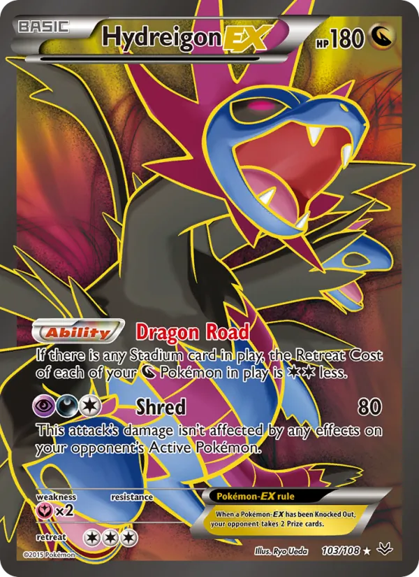 Hydreigon EX, Roaring Skies 103/108
