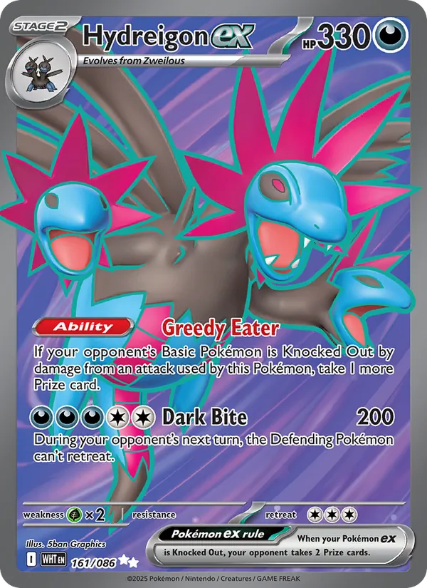 Hydreigon EX, White Flare 161/086