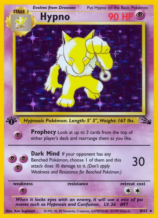 Hypno, Fossil 008/062